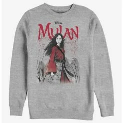 Wholesale ⭐ Disney Mulan Watercolor Mulan Title Crew Sweatshirt 🤩