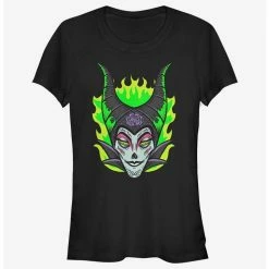 Wholesale ⌛ Disney Villains Maleficent Sugar Skull 👧 Girls T-Shirt 🥰