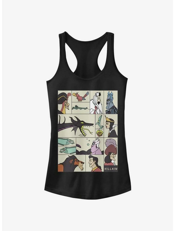 Promo 🎁 Disney Villains Villianous 👧 Girls Tank 🔔