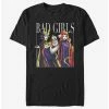 Coupon 😀 Disney Villains Bad 👧 Girls Pose T-Shirt 🔔