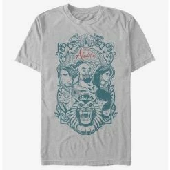 Outlet 🎉 Disney Aladdin 2019 Vintage Set Of Three T-Shirt 🎁