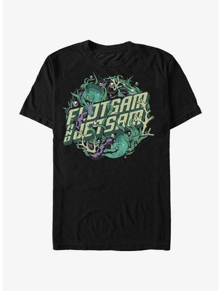 Cheap 🎉 Disney Villains Flotsam And Jetsam T-Shirt 🔥 - Image 3