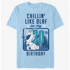 Best Sale ✨ Disney Frozen Olaf 🎂 Birthday 30 T-Shirt 🌟