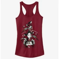 Hot Sale ⭐ Disney Mulan Mulan Poses 👧 Girls Tank ✨