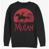 Coupon ⭐ Disney Mulan Mulan Sunset Crew Sweatshirt 💯