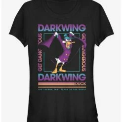 New 😍 Disney Darkwing Duck Box 👧 Girls T-Shirt ✨