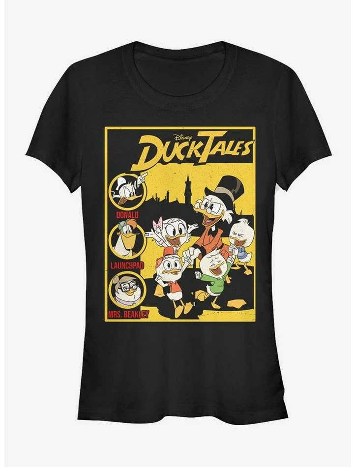 Best Pirce ✨ Disney DuckTales Cover 👧 Girls T-Shirt 🎁