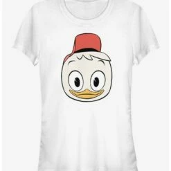 Coupon 🤩 Disney DuckTales Huey Big Face 👧 Girls T-Shirt ⌛