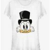 Promo 🥰 Disney DuckTales Scrooge Big Face 👧 Girls T-Shirt 👏