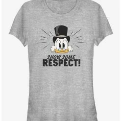 Cheapest 🌟 Disney DuckTales Show Some Respect 👧 Girls T-Shirt 😍