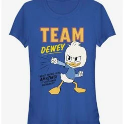 Brand new 🥰 Disney DuckTales Team Dewey 👧 Girls T-Shirt 😀