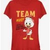 Brand new 😍 Disney DuckTales Team Huey 👧 Girls T-Shirt 👍