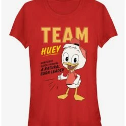 Brand new 😍 Disney DuckTales Team Huey 👧 Girls T-Shirt 👍