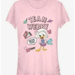 Cheapest 🥰 Disney DuckTales Team Webby 👧 Girls T-Shirt ⭐
