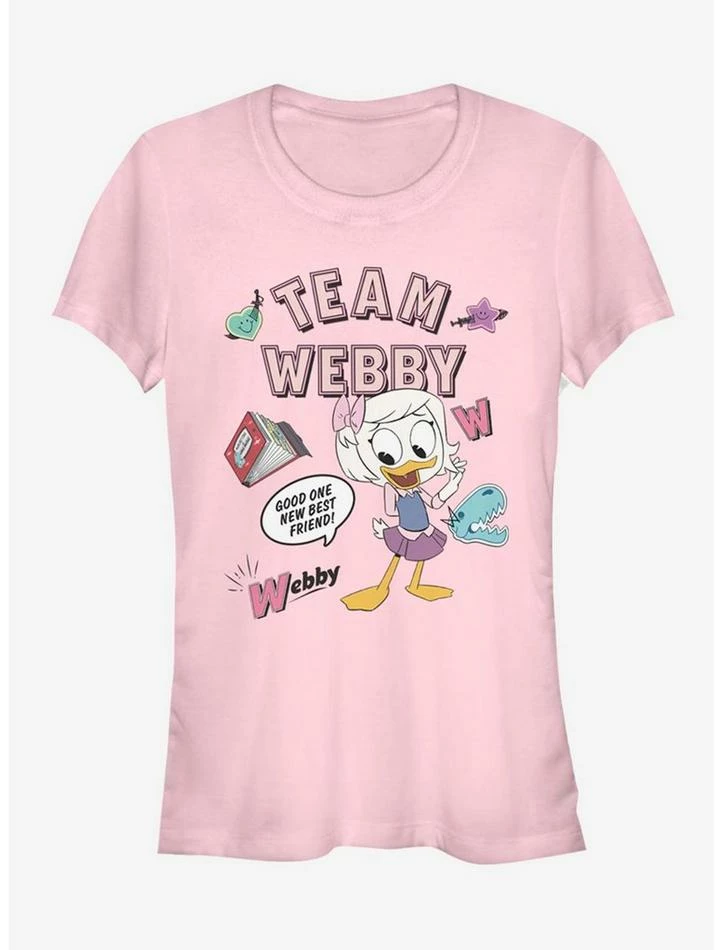 Cheapest ๐ฅฐ Disney DuckTales Team Webby ๐ง Girls T-Shirt โญ