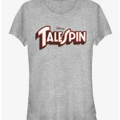 Cheapest 👏 Disney TaleSpin Logo Spin 👧 Girls T-Shirt 🌟