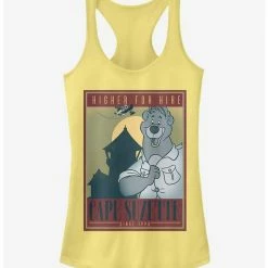 Wholesale 😀 Disney TaleSpin Cape Suzette Poster 👧 Girls Tank ⭐