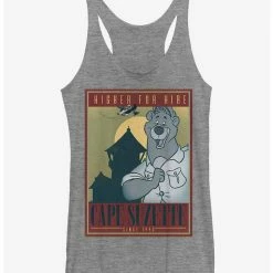 Best deal 👍 Disney TaleSpin Cape Suzette Poster 👧 Girls Tank 🧨