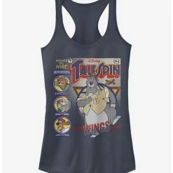 Brand new 🔔 Disney TaleSpin Tales Cover 👧 Girls Tank 🎉