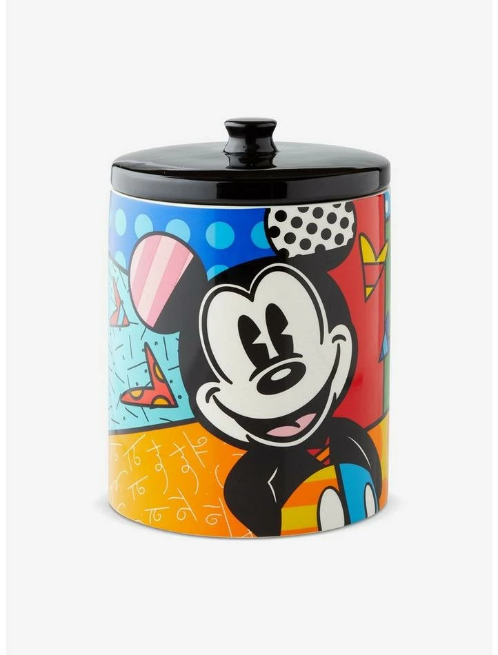 Hot Sale ๐คฉ Disney Mickey Mouse Romero Britto Canister โค๏ธ