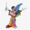 Budget 🎉 Disney Mickey Mouse Romero Britto Sorcerer Mickey Figurine ⌛