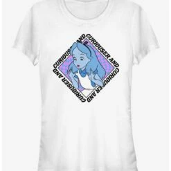 Best Sale 🔔 Disney Alice In Wonderland Alice Face 👧 Girls T-Shirt 😀
