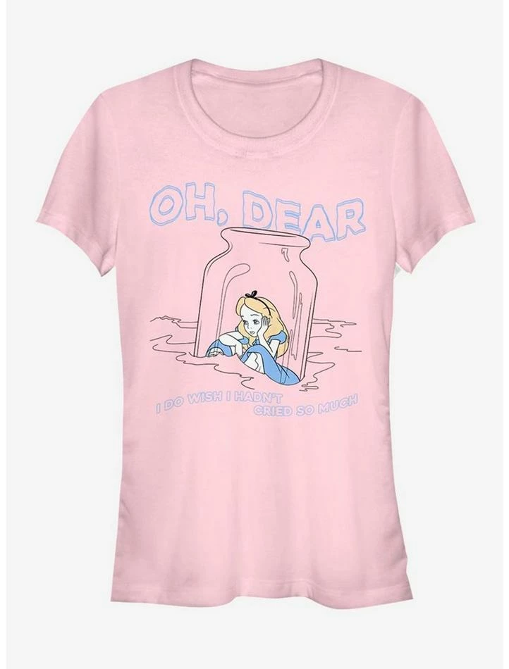 Best reviews of ๐งจ Disney Alice In Wonderland Dear Tears ๐ง Girls T-Shirt ๐