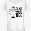 Flash Sale 🎉 Disney Alice In Wonderland Tweedle Dee Dum Dee 👧 Girls T-Shirt 🔥