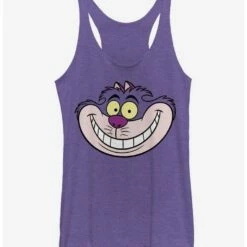 Cheap 😍 Disney Alice In Wonderland Cheshire Big Face 👧 Girls Tank 🎉