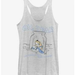 Coupon ⭐ Disney Alice In Wonderland Dear Tears 👧 Girls Tank 😉