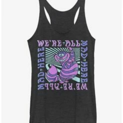 Top 10 🥰 Disney Alice In Wonderland Mad Here Trip 👧 Girls Tank 😉