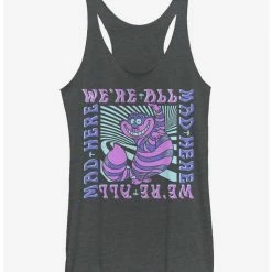 Wholesale 🧨 Disney Alice In Wonderland Mad Here Trip 👧 Girls Tank 🎉