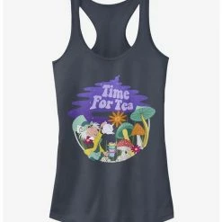 Cheapest ✔️ Disney Alice In Wonderland Tea Time Filled 👧 Girls Tank 💯