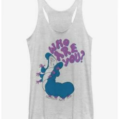 Best Sale 😉 Disney Alice In Wonderland Who Are You 👧 Girls Tank 👏