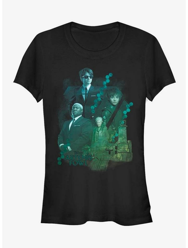 Best reviews of ๐งจ Disney Artemis Fowl Group Gradient ๐ง Girls T-Shirt โ๏ธ