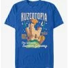 Buy 🔔 Extra Soft Disney The Emperor's New Groove Kuzcotopia Ad T-Shirt ⌛