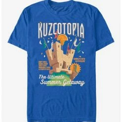 Buy 🔔 Extra Soft Disney The Emperor's New Groove Kuzcotopia Ad T-Shirt ⌛