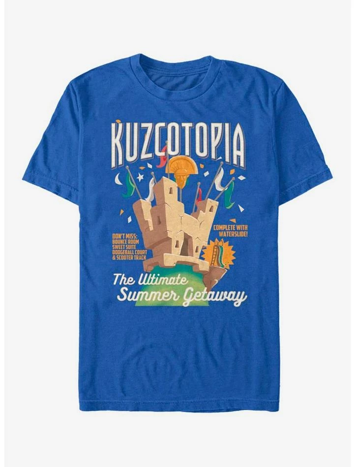 Buy ๐ Extra Soft Disney The Emperor's New Groove Kuzcotopia Ad T-Shirt โ