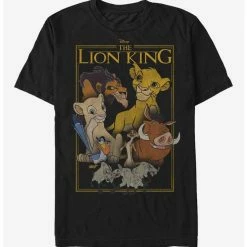 Wholesale 😉 Extra Soft Disney The Lion King Poster T-Shirt 🎉