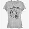 Promo 🎁 Disney Alice In Wonderland All Mad Here 👧 Girls T-Shirt 😍