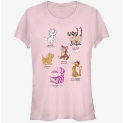 Coupon 🌟 Disney Classic Cat Breeds 👧 Girls T-Shirt 😀
