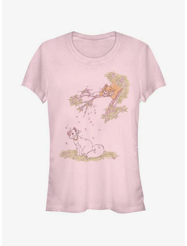 Top 10 🔥 Disney The Aristocats Raining Petals 👧 Girls T-Shirt 🎁