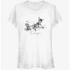 Cheapest 🌟 Disney Bambi Friendship 👧 Girls T-Shirt ⌛