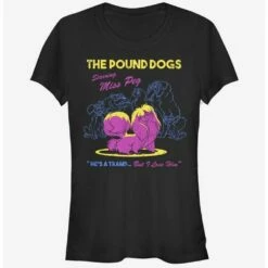 Brand new ✔️ Disney Lady And The Tramp Miss Peg 👧 Girls T-Shirt 😀