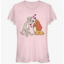 Wholesale 👍 Disney Lady And The Tramp Puppy Love 👧 Girls T-Shirt 🎉