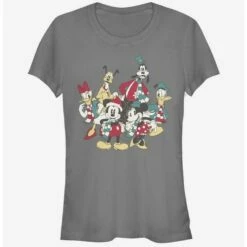 Hot Sale 🎁 Disney Mickey Mouse Holiday Group 👧 Girls T-Shirt 🔔