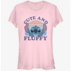 Promo ❤️ Disney Lilo & Stitch Cute And Fluffy 👧 Girls T-Shirt 🥰