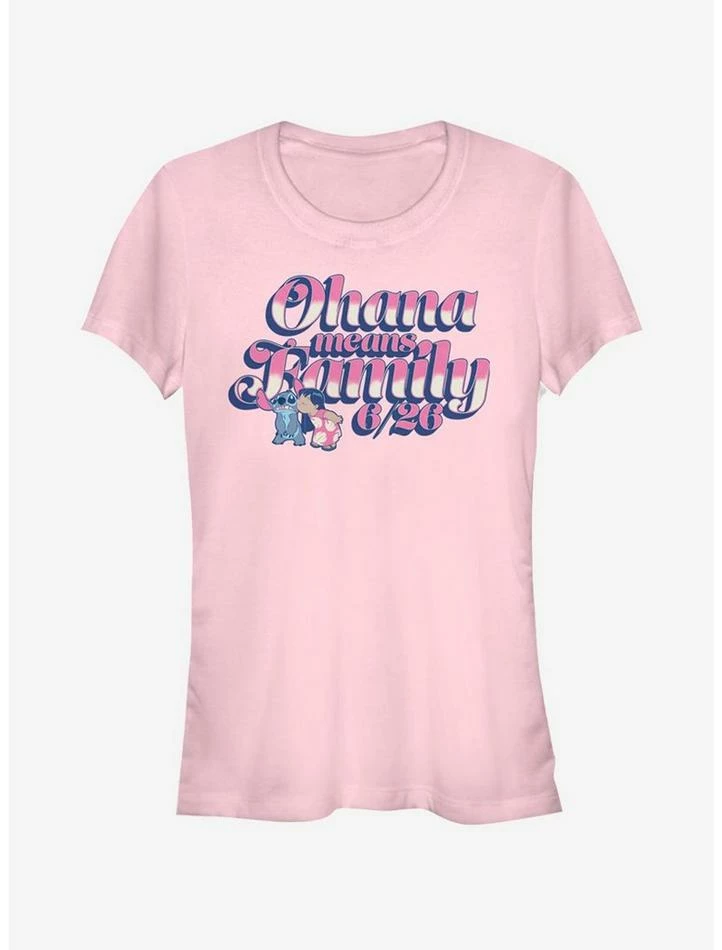 Best deal โ๏ธ Disney Lilo & Stitch Ohana ๐ง Girls T-Shirt ๐