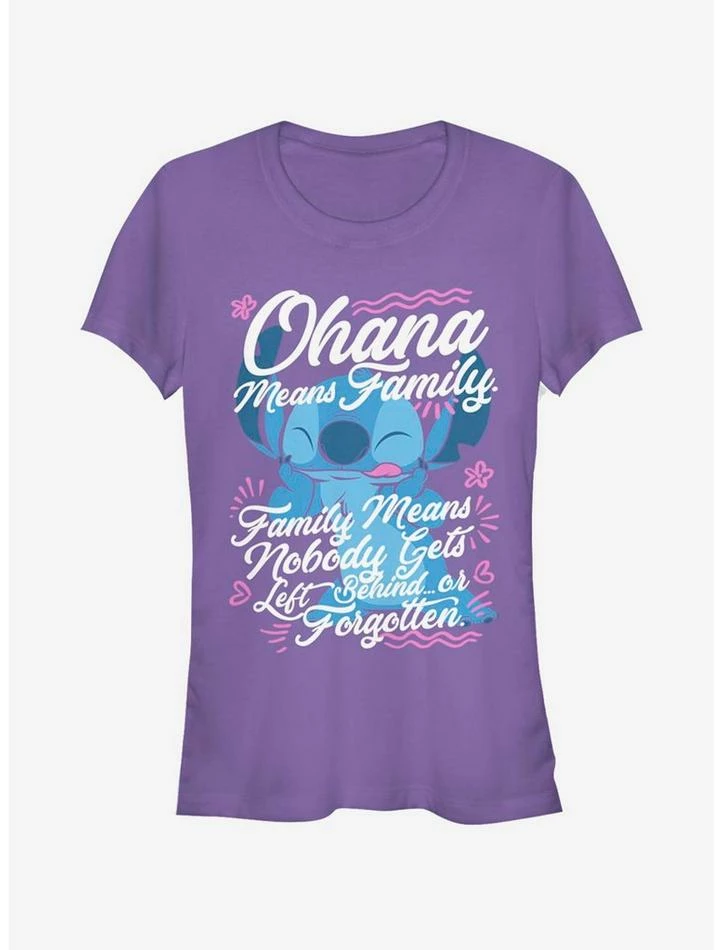 Coupon ๐ฅ Disney Lilo & Stitch Ohana Family ๐ง Girls T-Shirt โ๏ธ