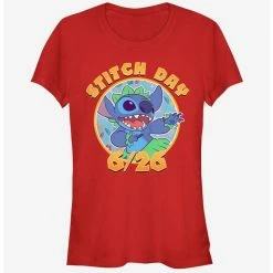 Cheapest ⌛ Disney Lilo & Stitch Stitch Day 👧 Girls T-Shirt 👏